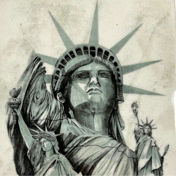 VINTAGE 1986 Statue of Liberty 100th Anniversary Limited Edition Tile 8" x 5.9" - Picture 3 of 9
